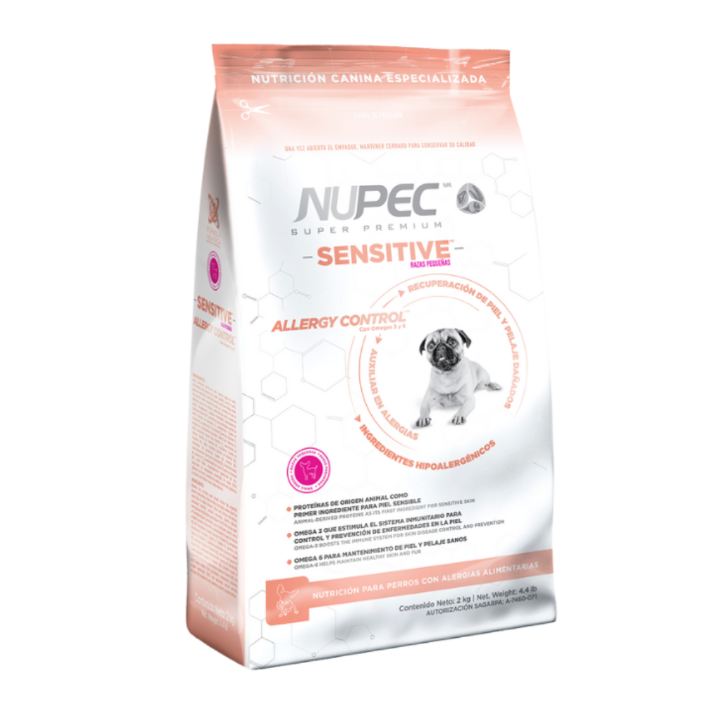 NUPEC SENSITIVE SKIN RAZA PEQUEÑA